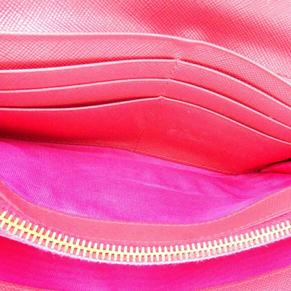 Authenticity guaranteed  PRADA Purse ribbon pink Safi Arno Leather used - Picture 7 of 8